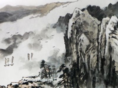 墨染煙云 筆皴江峽——《西部成功書畫家》刊載陜西美協(xié)理事劉長江先生畫作賞析