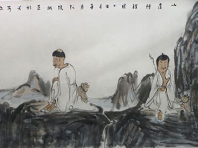 風(fēng)動(dòng)人定 明心見性——讀任煥斌先生的畫（《西部成功書畫家》刊載）