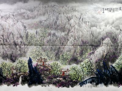 筆皴枯潤 山野蒼莽——《西部成功書畫家》刊載商洛美協(xié)名譽(yù)主席葛偉先生作品賞析