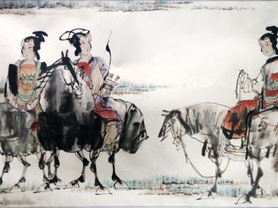 筆筆線有情 列列鞍馬風(fēng)——中國美協(xié)理事王闊海先生作品（《西部成功書畫家》刊載）賞讀