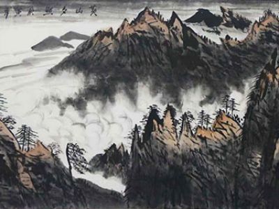 皴法見心象 墨彩化天工——潘錫林山水畫藝術(shù)（《西部成功書畫家》刊載）探微