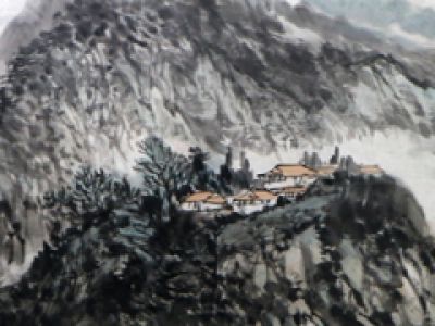 筆皴山川茂 胸壑寄游情——湖北中國畫學(xué)會(huì)會(huì)長施江城先生作品（《西部成功書畫家》刊載）賞讀